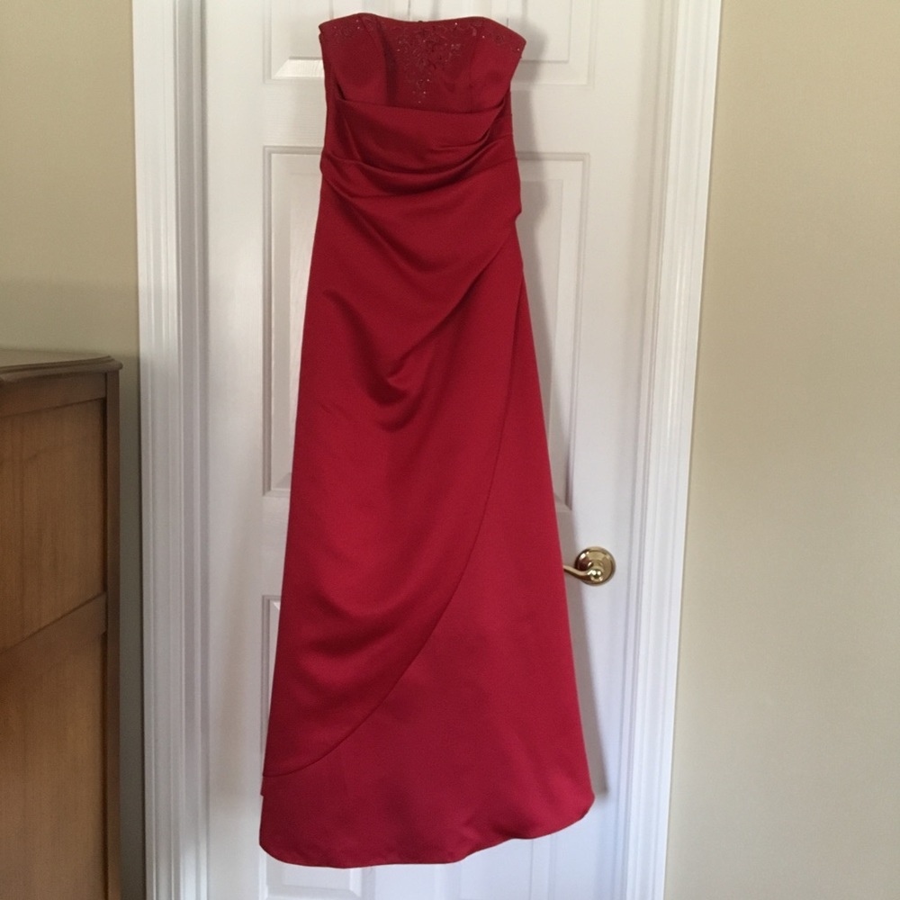 Red David’s Bridal Gown